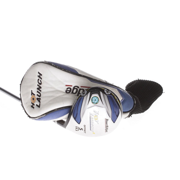 Tour Edge Hot Launch 2 Graphite Mens Right Hand Fairway 5 Wood 19.5* Senior - UST Mamiya Hot Launch 2 55A