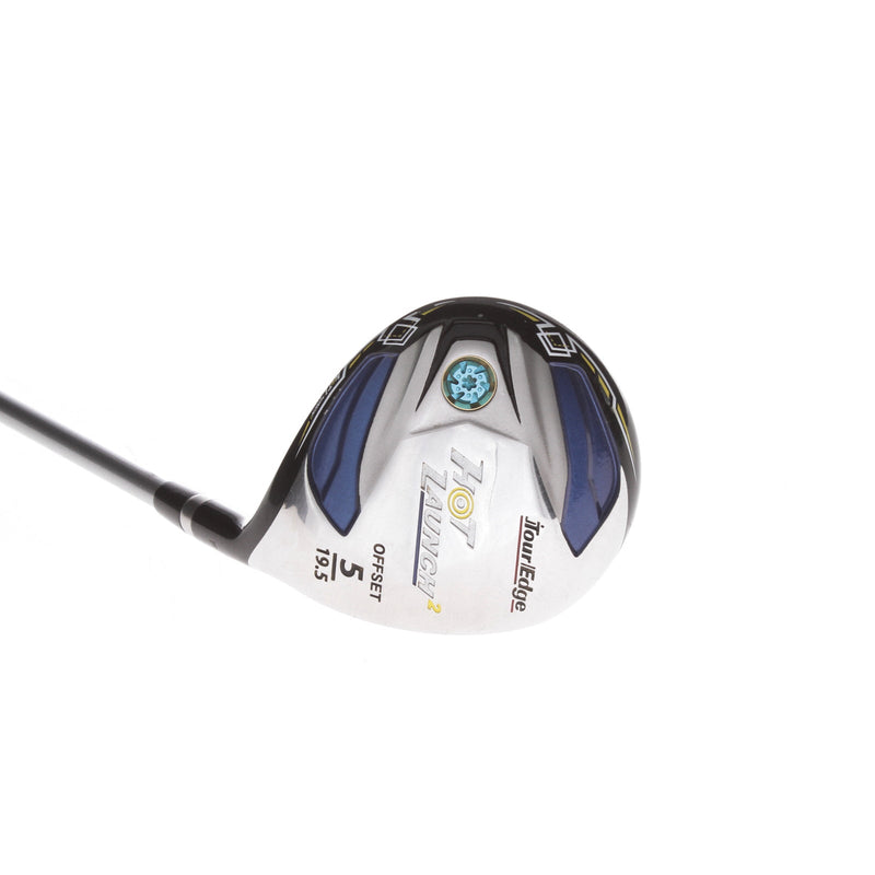 Tour Edge Hot Launch 2 Graphite Mens Right Hand Fairway 5 Wood 19.5* Senior - UST Mamiya Hot Launch 2 55A