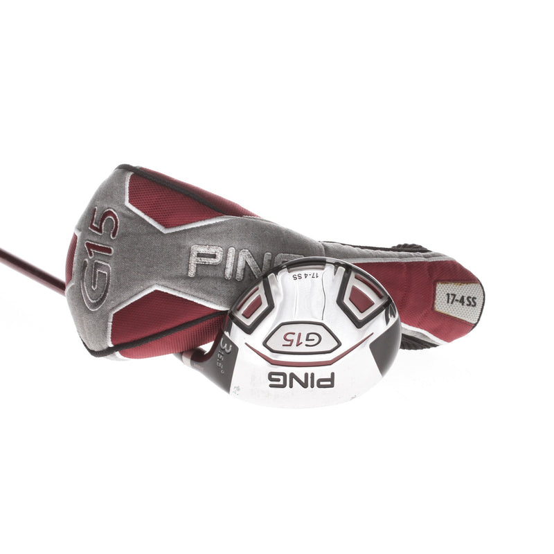 Ping G15 Graphite Mens Right Hand Fairway 3 Wood 15.5* Regular - Ping TFC 149 F