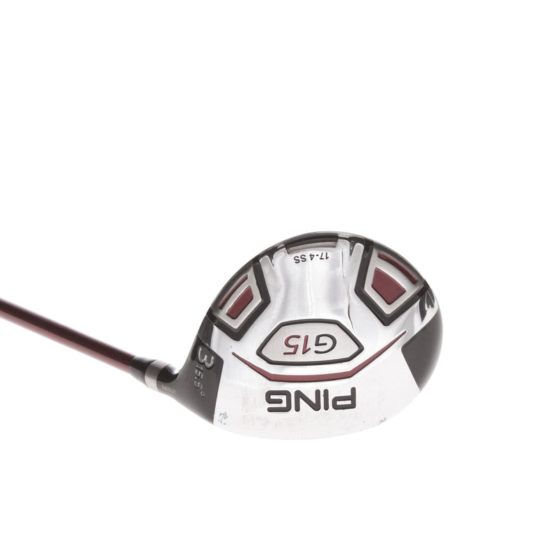 Ping G15 Graphite Mens Right Hand Fairway 3 Wood 15.5* Regular - Ping TFC 149 F