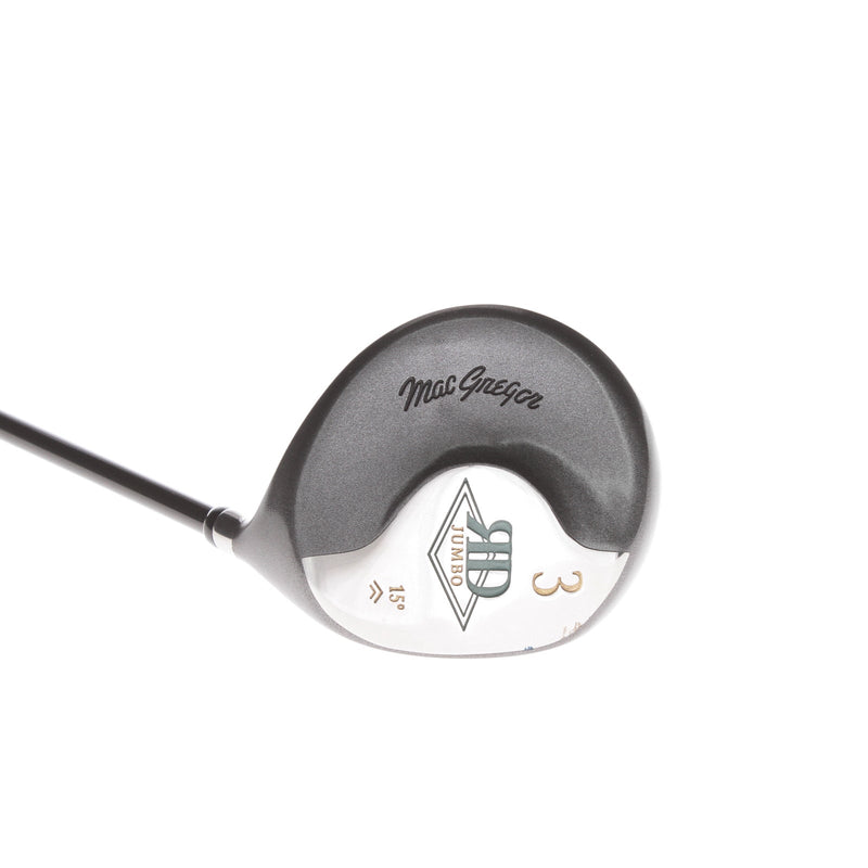 MacGregor RD Jumbo Graphite Mens Right Hand Fairway 3 Wood 15* Regular - MacGregor Velocitized 450