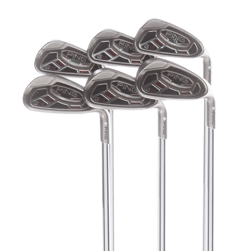 Ping G15 Steel Mens Right Hand Irons 5-PW White Dot Regular - NSPro 950GH