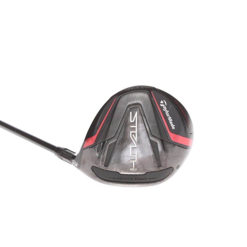 TaylorMade Stealth Graphite Mens Right Hand Fairway 3 Wood 15* Senior - Fujikura Ventus Red 5-A