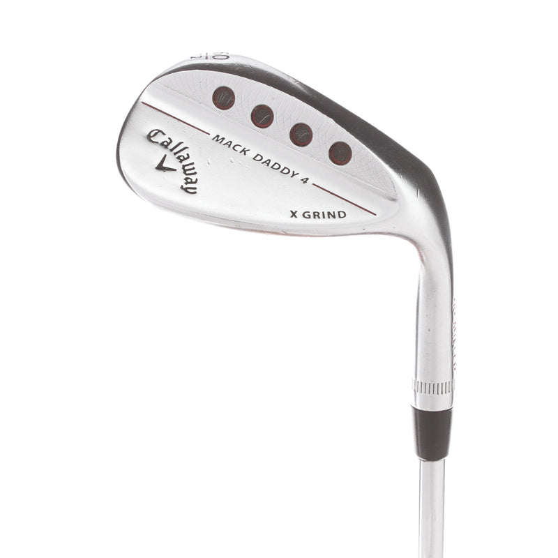 Callaway Mack Daddy 4 Steel Mens Right Hand Lob Wedge 60* 12 Bounce X Grind Stiff - Project X 6.0