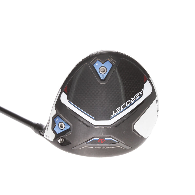 Cobra AeroJet Max Graphite Mens Right Hand Driver 10.5* Stiff - Helium 5F4 Shaft