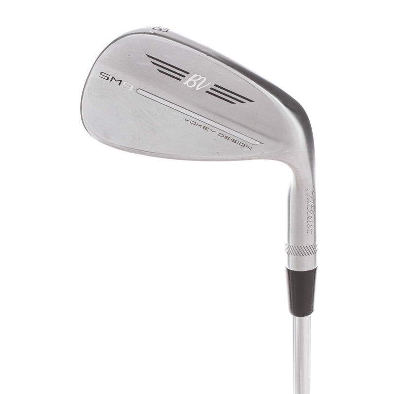 Titleist SM9 Vokey Design Steel Mens Right Hand Pitching Wedge 48* 10 Bounce F Grind Stiff - Project X 6.0 LZ 120