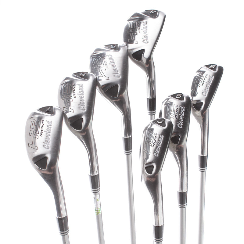 Cleveland HB Turbo Graphite Ladies Right Hand Irons 4-PW Standard Ladies - Action Ultra Lite 50G