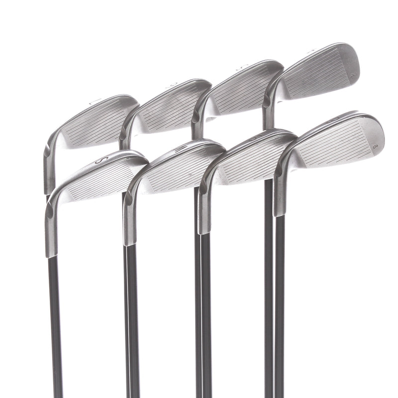 Ping G25 Graphite Mens Right Hand Irons 4-SW Gold Dot 2* Upright Senior - Ping TFC 189