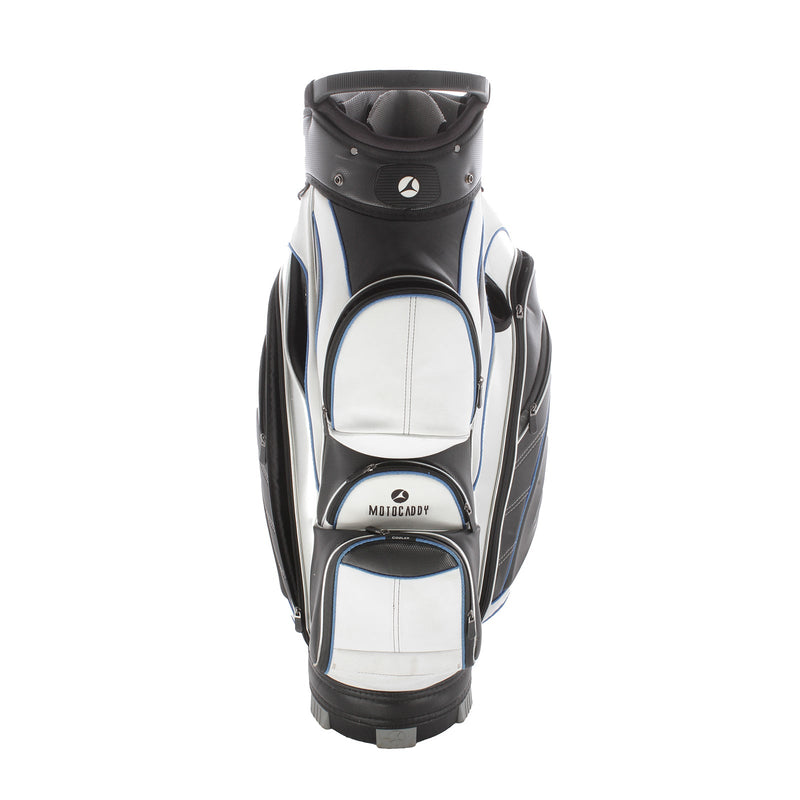 Motocaddy Cart Bag - White/Blue/Black