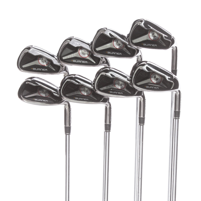 TaylorMade Burner Steel Mens Right Hand Irons 4-SW Regular - TaylorMade Burner 85