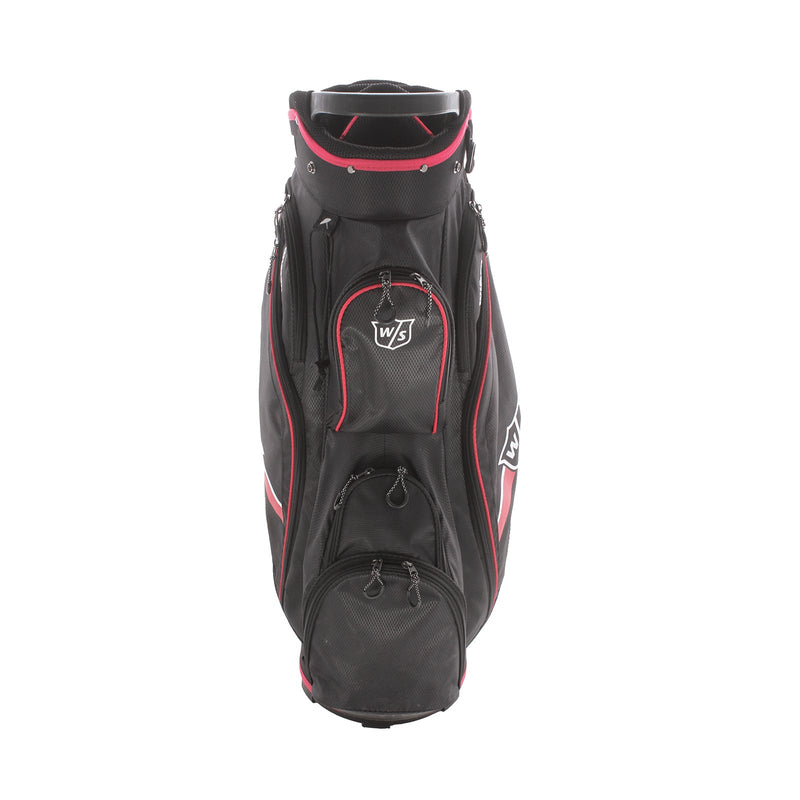 Wilson Staff Lite II Stand Bag - Black/Red/White