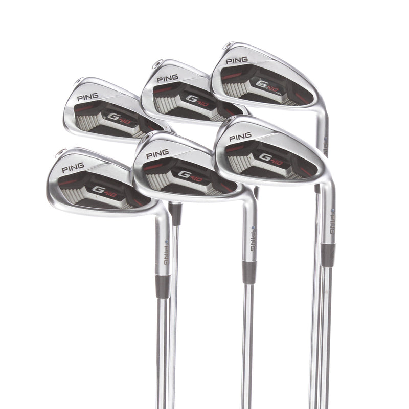 Ping G410 Steel Mens Right Hand Irons 5-PW Blue Dot 1* Upright Stiff - N.S PRO Modus 3 Tour105