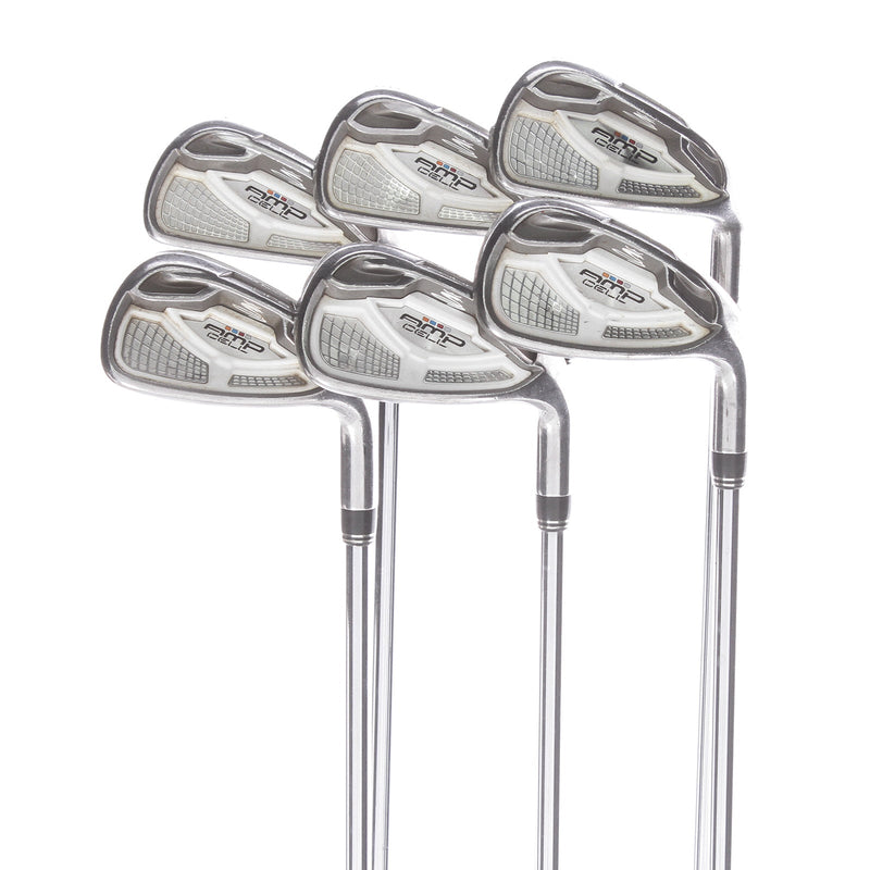 Cobra AMP CELL Graphite Mens Right Hand Irons 5-PW 1* Flat Regular -