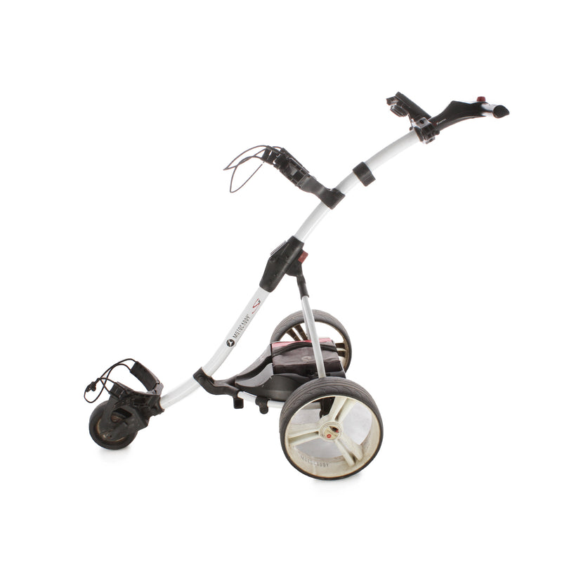 Motocaddy S1 3-Wheel Electric Trolley 18 Hole Lead Acid - White