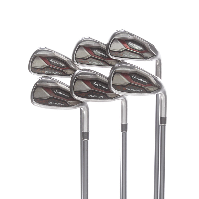 TaylorMade Aeroburner Graphite Mens Right Hand Irons 5-PW Standard Regular - TaylorMade REAX