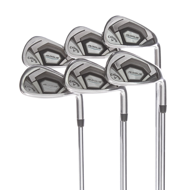 Callaway Rogue CF18 Steel Mens Right Hand Irons 5-PW Standard Stiff - True Temper XP 105 ST15 S300