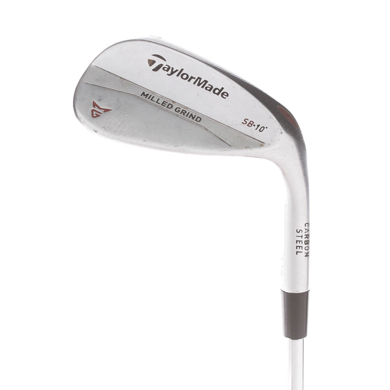 TaylorMade Milled Grind Steel Mens Right Hand Lob Wedge 60* 10 Bounce SB Grind Wedge - Dynamic Gold