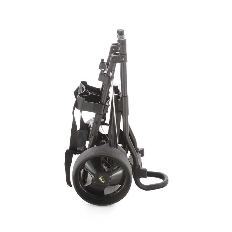 Powakaddy Quattro 4-Wheel Push Trolley - Black