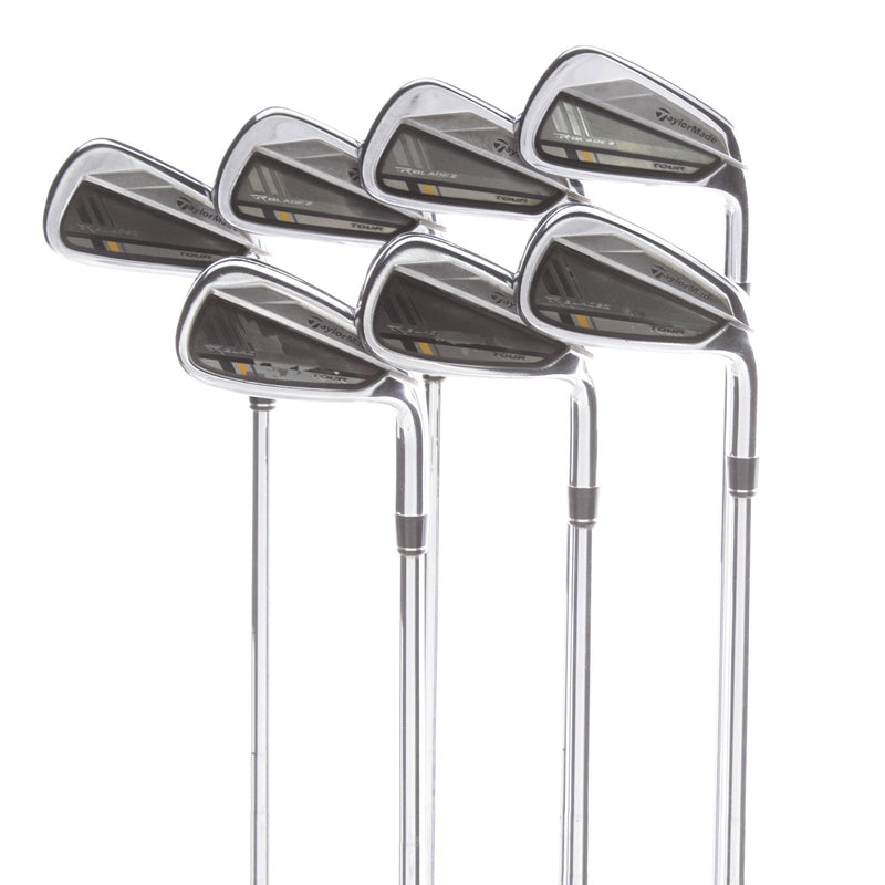 TaylorMade R Bladez Tour Steel Mens Right Hand Irons 4-PW Standard Regular - KBS Tour