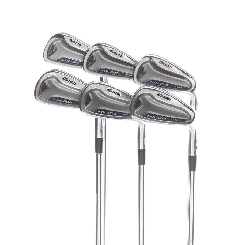 Mizuno MX-200 Steel Mens Right Hand Irons 5-PW Standard Regular - Dynalite Gold XP R300