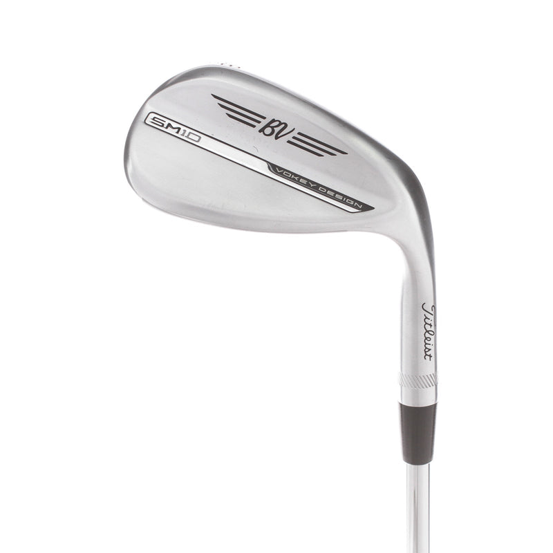 Titleist Vokey SM10 Tour Chrome Steel Mens Right Hand Gap Wedge 58* 10 Bounce S Grind Stiff - True Temper Dynamic Gold