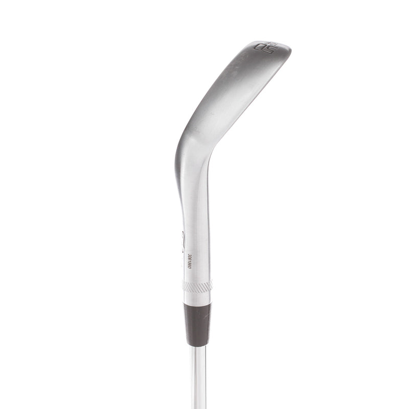 Titleist Vokey SM10 Tour Chrome Steel Mens Right Hand Gap Wedge 50* 12 Bounce F Grind Stiff - True Temper Dynamic Gold