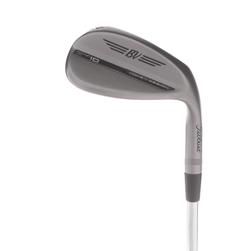 Titleist Vokey SM10 Jet Black Steel Mens Right Hand Sand Wedge 54* 12 Bounce D Grind Regular - True Temper Dynamic Gold