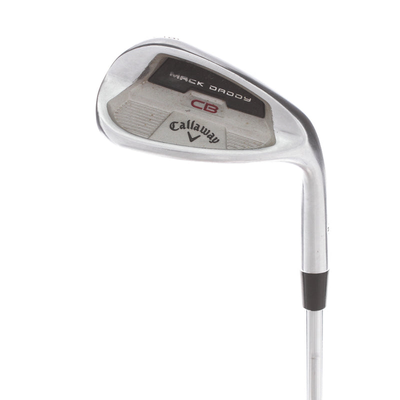 Callaway Mack Daddy CB Steel Mens Right Hand Sand Wedge 56* 14 Bounce Wedge - KBS Hi-Rev 2.0 105