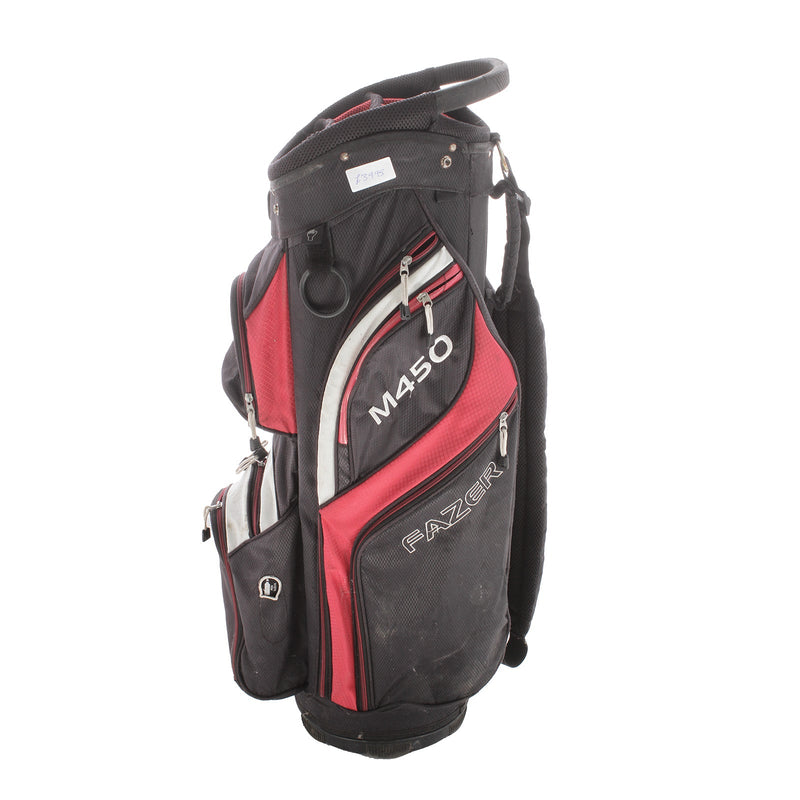 Fazer M450 Cart Bag - Black/White/Red