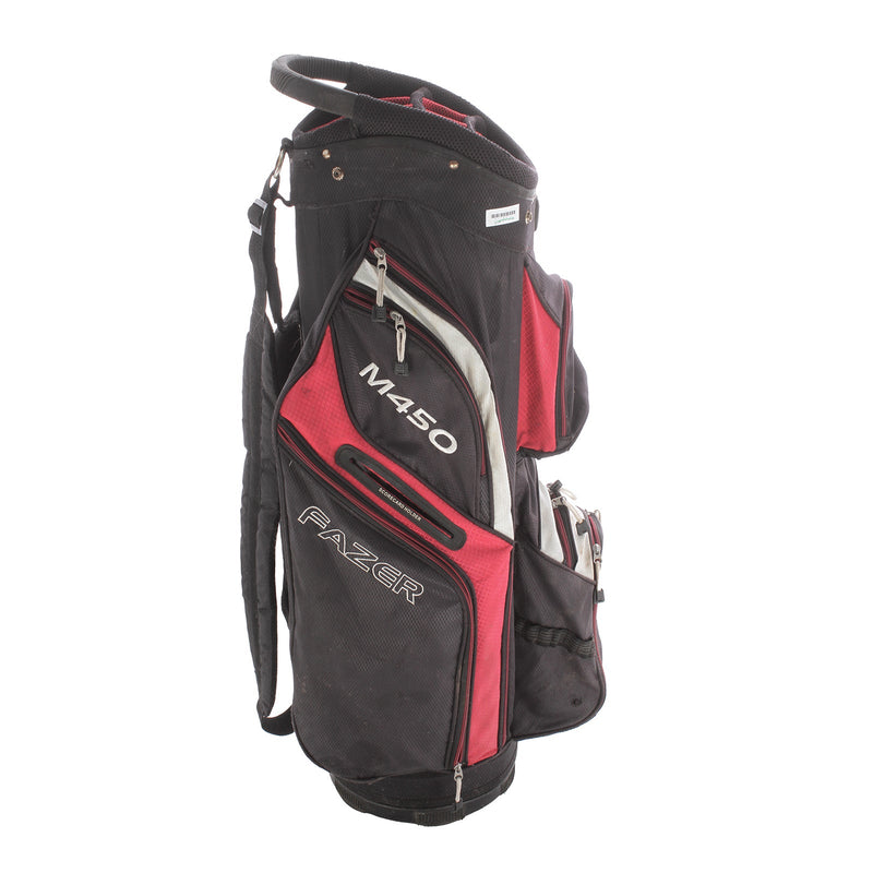 Fazer M450 Cart Bag - Black/White/Red