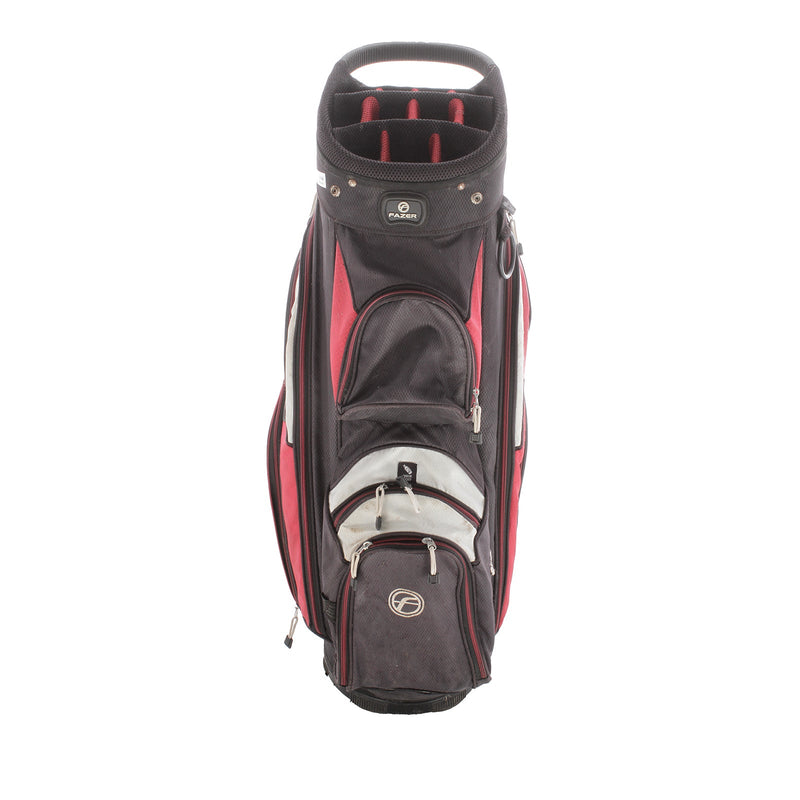 Fazer M450 Cart Bag - Black/White/Red