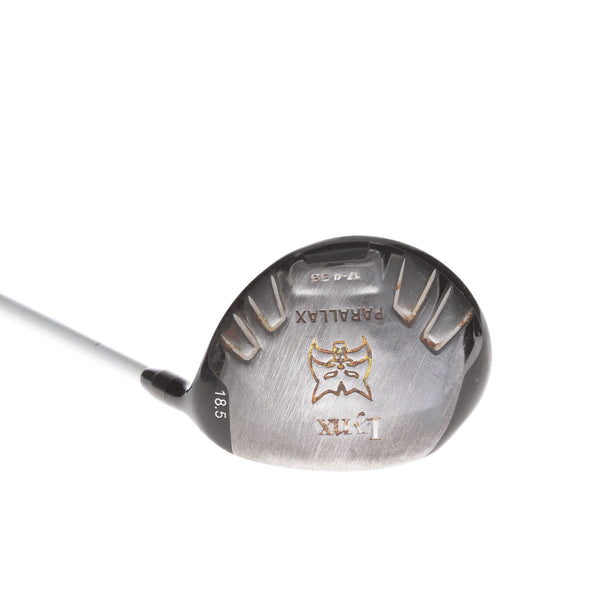 Lynx Parallax Graphite Mens Right Hand Fairway 5 Wood 18.5* Ultralite - Lynx X 4.5 Torque 60g UL F