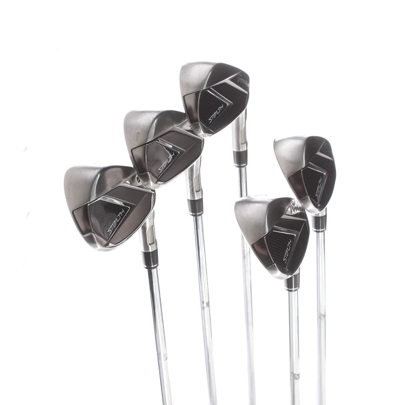 TaylorMade Stealth Steel Mens Right Hand Irons 6-PW Standard Regular - N.S.Pro 950 GH Neo