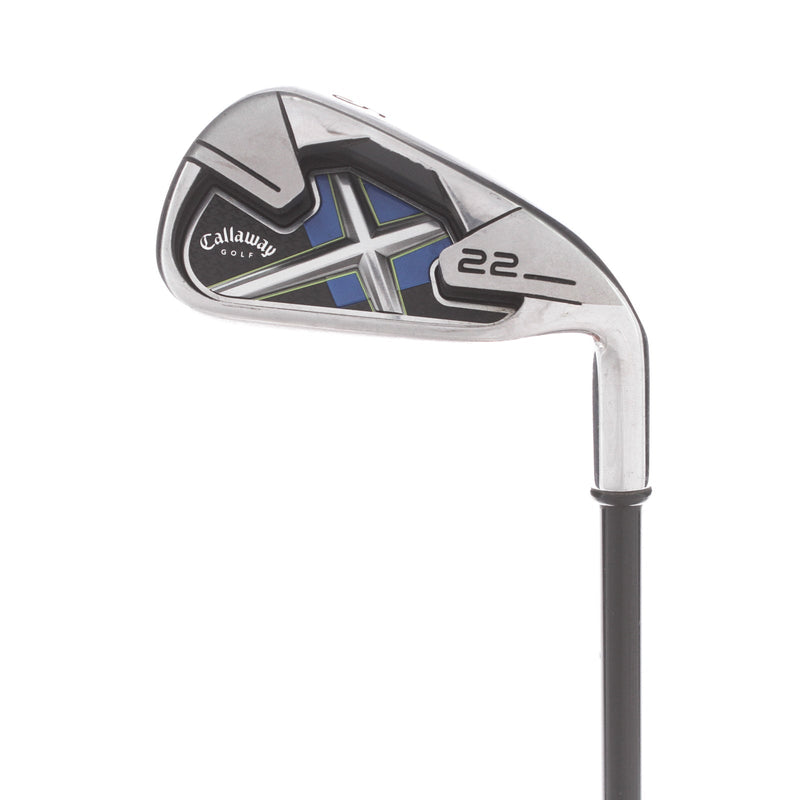 Callaway X22 Graphite Mens Right Hand 5 Iron Standard Regular - Callaway Mid Low Torque / Mid Kick / 75G