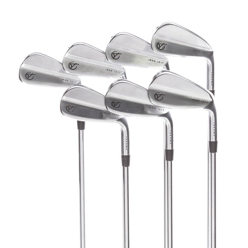 Takomo 101T Steel Mens Right Hand Irons 4-PW Standard Regular - KBS Tour Lite