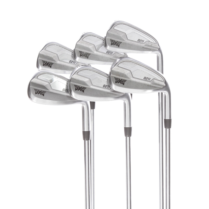 PXG 0211 DualCor Steel Mens Right Hand Irons 5-PW Standard Regular - True Temper Elevate MPH 95