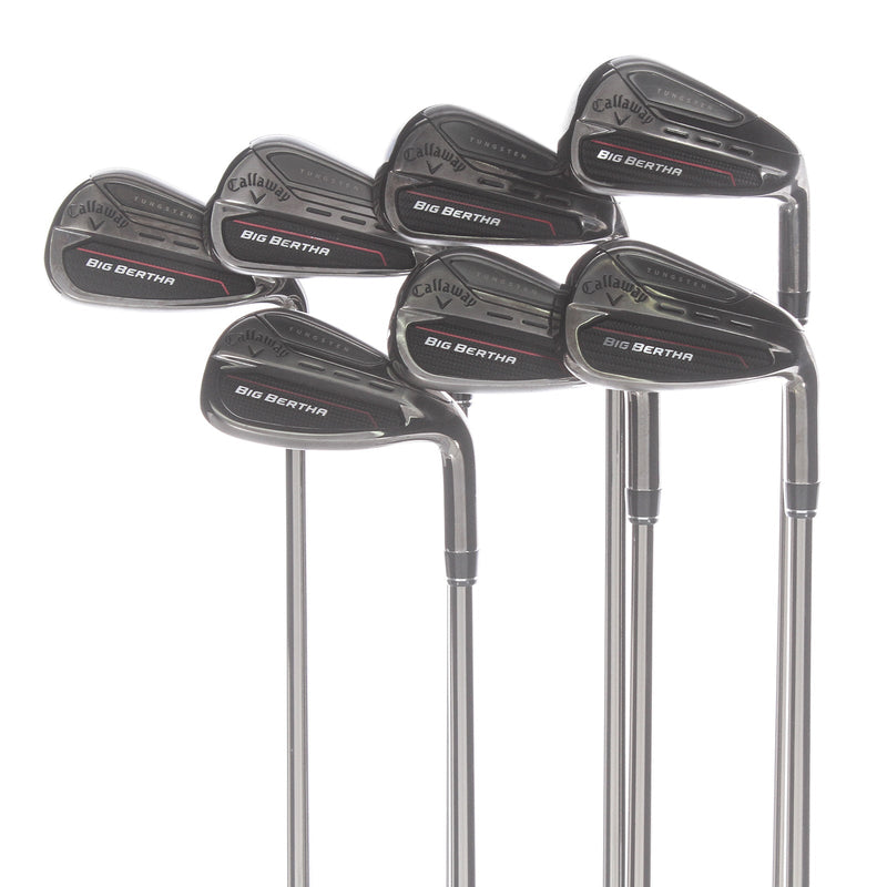 Callaway Big Bertha Graphite Mens Right Hand Irons 5-SW Regular - Callaway RCH