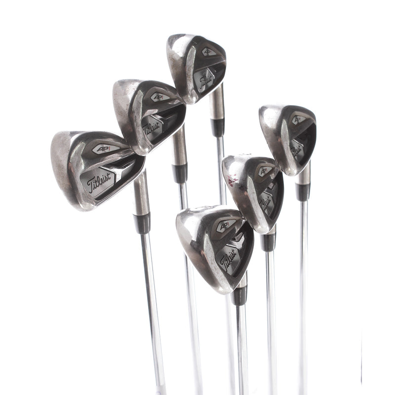 Titleist AP1 718 Steel Mens Right Hand Irons 5-PW 1* Upright Stiff - Rifle Project X 6.0