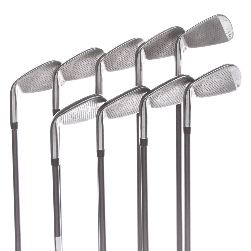 TaylorMade Burner LCG Graphite Mens Right Hand Irons 3-SW Regular - TaylorMade Bubble 2 Shaft R-80