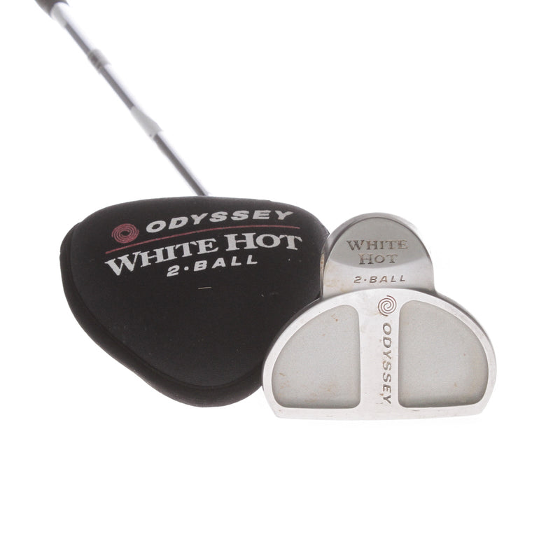 Odyssey White Hot 2-Ball Mens Right Hand Putter 34" Mallet - Odyssey