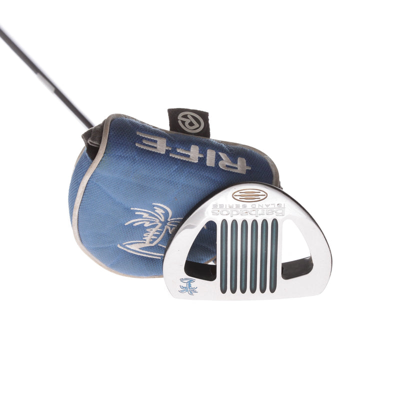 Rife Barbados Island Series Mens Right Hand Putter 36" Mallet - Proline Tour Grip Putter