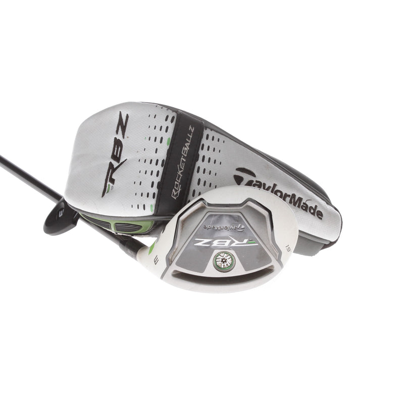 TaylorMade RBZ Graphite Mens Right Hand 3 Hybrid 19* Regular - TaylorMade RBZ 65G