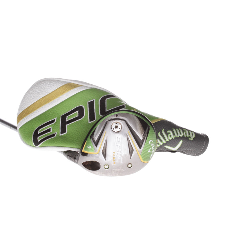 Callaway Epic Flash Graphite Mens Right Hand Fairway 3 Wood 15* Regular - Even Flow 5.0 A 55g