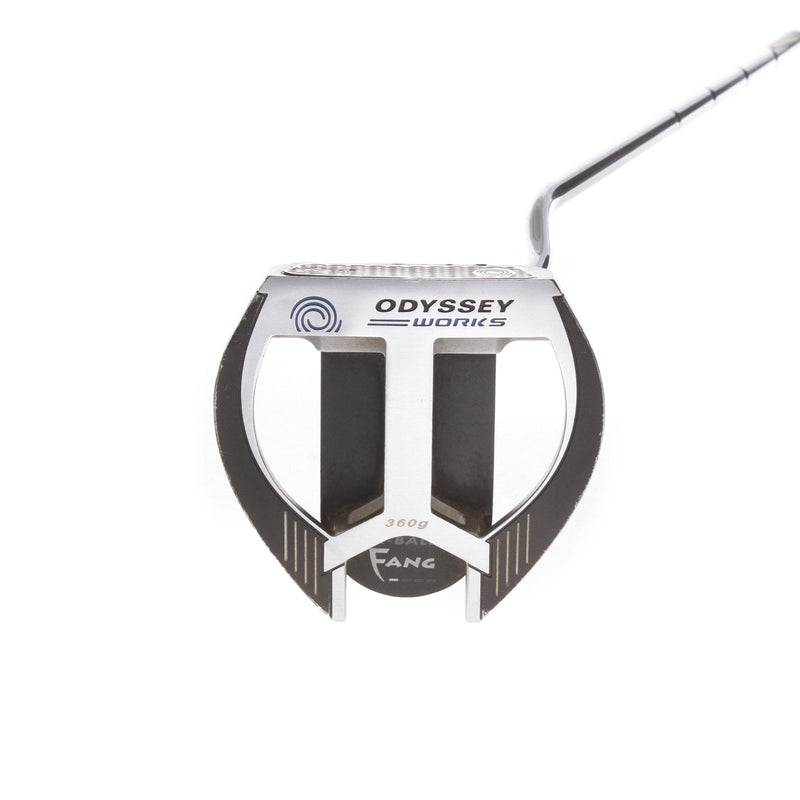 Odyssey Works 2-Ball Fang Mens Right Hand Putter 33.5" Mallet - Super Stroke Tour 3.0