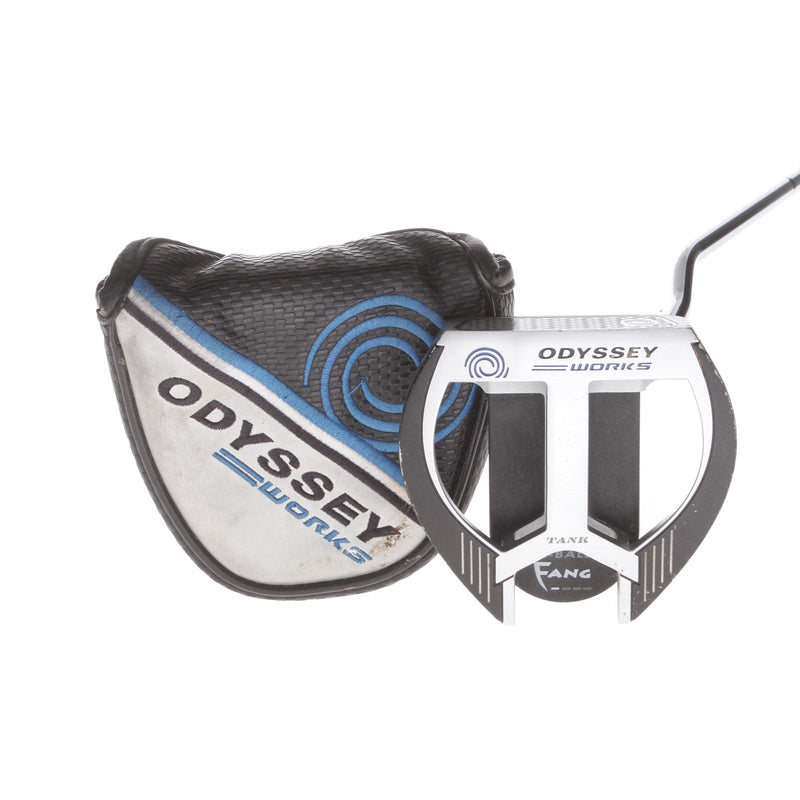 Odyssey Works 2-Ball Fang Mens Right Hand Putter 34.5" Mallet - Super Stroke Odyssey Tank