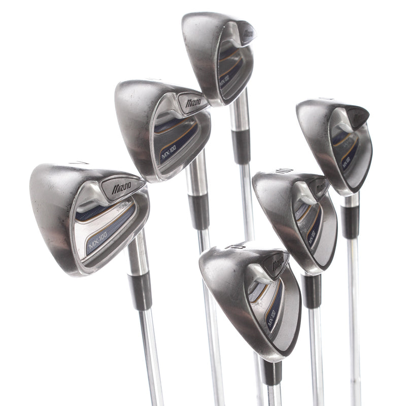 Mizuno MX-100 Steel Mens Right Hand Irons 5-PW Regular - Mizuno MX Lite