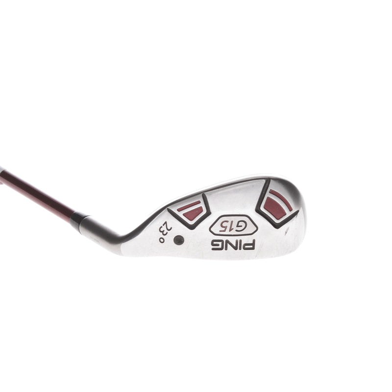 Ping G15 Graphite Mens Right Hand 4 Hybrid 23* Soft Regular - Ping TFC149 H