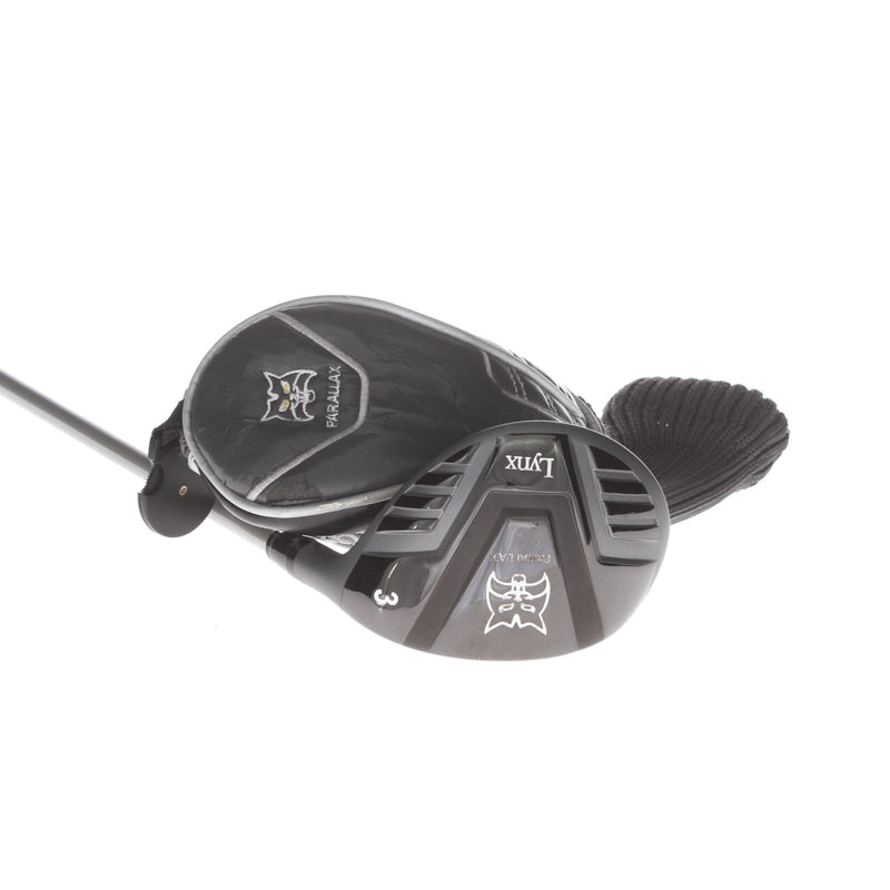 Lynx Parallax Graphite Mens Right Hand 3 Hybrid -0.5" 19* Regular - HYB High Launch Technolgy