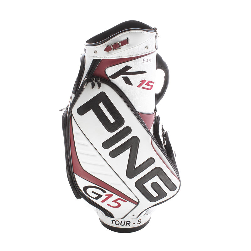 Ping G15 Tour Bag - White/Black/Red