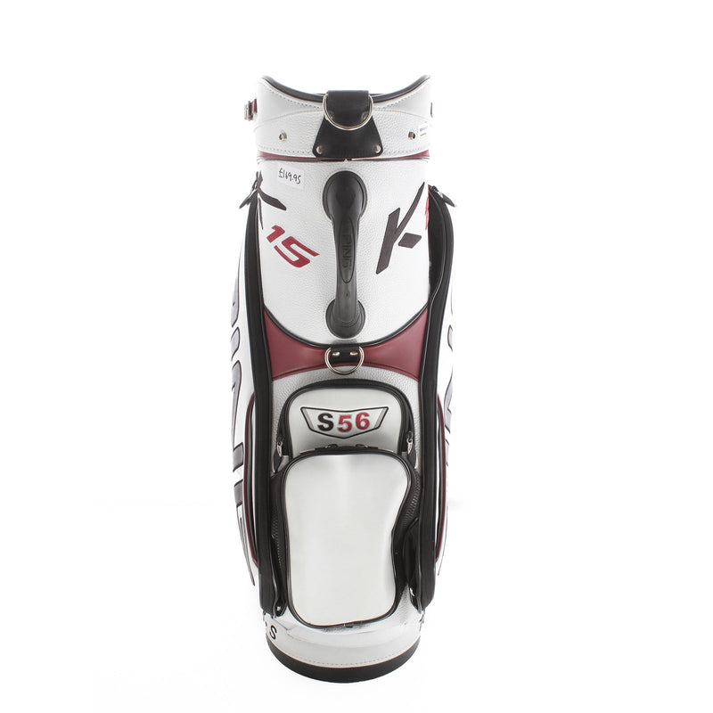 Ping G15 Tour Bag - White/Black/Red